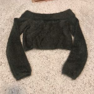 Cropped sweater